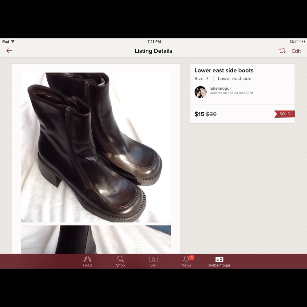 Lower east side boots